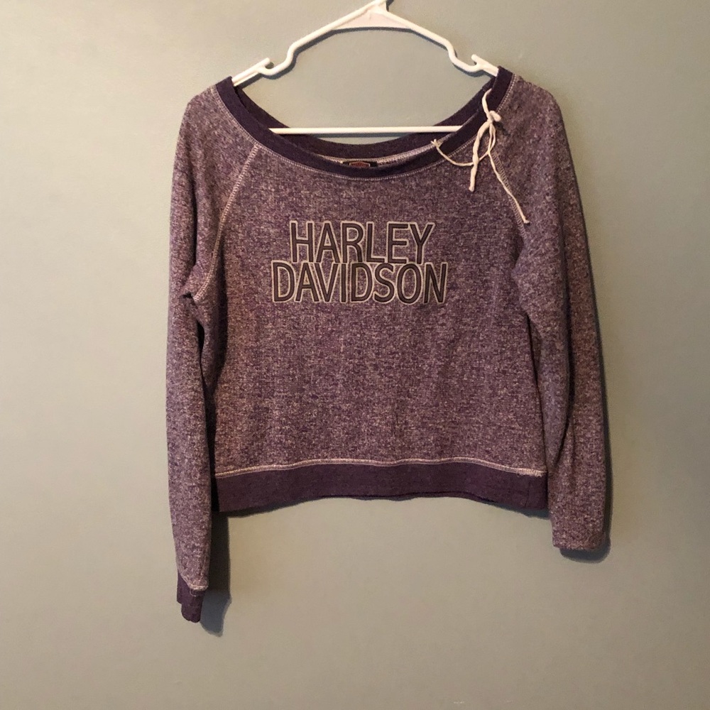 Like new purple harley davidson shirt